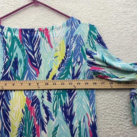 Lilly Pulitzer Sophie Dress Small S Light As A Feather Colorful UPF 50 Southern - Picture 10 of 15